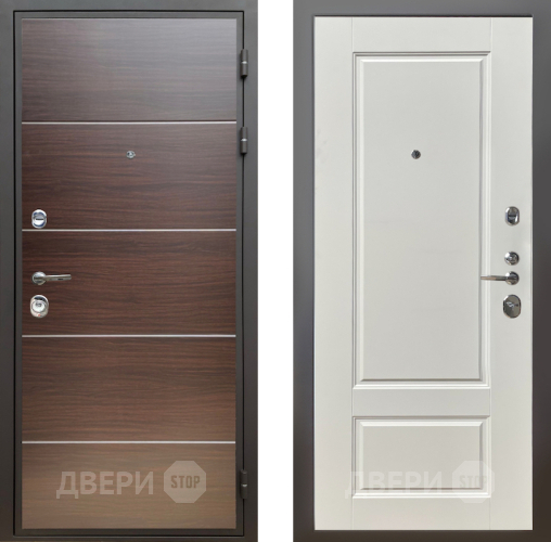 Входная металлическая Дверь Шелтер (SHELTER) Комфорт Венге структурный горизонт 5 Силк тирамиссу в Электростали