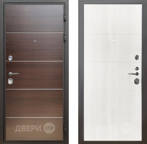 Входная металлическая Дверь Шелтер (SHELTER) Комфорт Венге структурный горизонт 7 Дуб филадельфия крем в Электростали