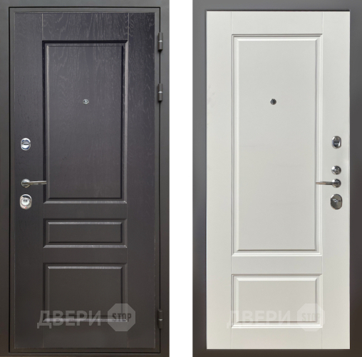 Входная металлическая Дверь Шелтер (SHELTER) Комфорт Дуб английский 5 Силк тирамиссу в Электростали