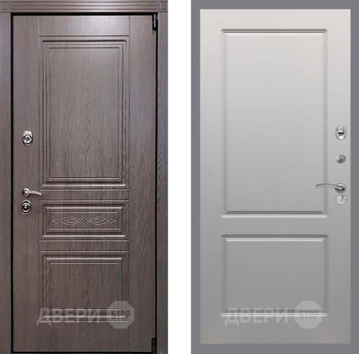 Входная металлическая Дверь Рекс (REX) Пренмиум-S FL-117 Грей софт в Электростали