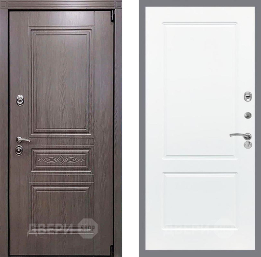 Входная металлическая Дверь Рекс (REX) Пренмиум-S FL-117 Силк Сноу в Электростали