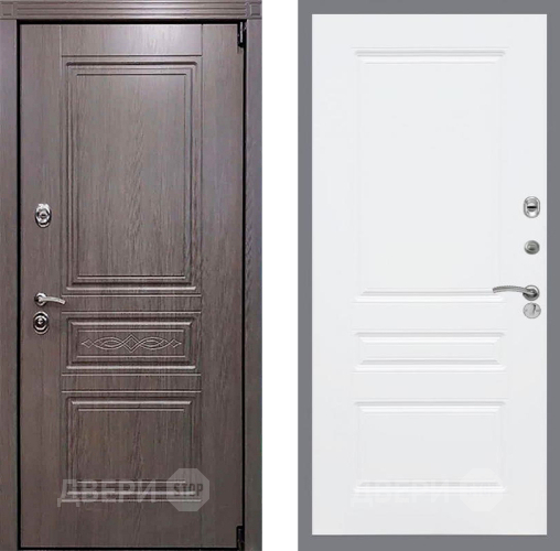 Входная металлическая Дверь Рекс (REX) Пренмиум-S FL-243 Силк Сноу в Электростали