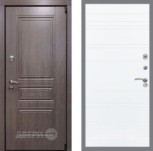 Входная металлическая Дверь Рекс (REX) Пренмиум-S Line Силк Сноу в Электростали