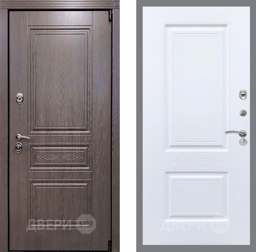 Входная металлическая Дверь Рекс (REX) Пренмиум-S Смальта Силк Сноу в Электростали