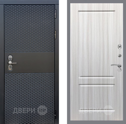 Входная металлическая Дверь Стоп БЛЭК CISA ФЛ-117 Сандал белый в Электростали