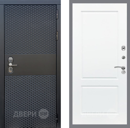 Дверь Стоп БЛЭК CISA ФЛ-117 Силк Сноу в Электростали