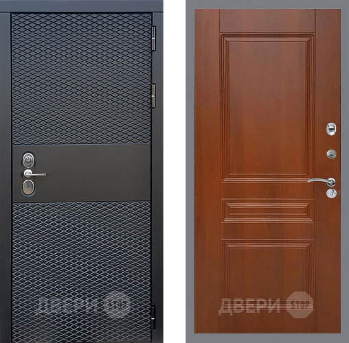 Входная металлическая Дверь Стоп БЛЭК CISA ФЛ-243 Итальянский орех в Электростали