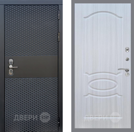 Входная металлическая Дверь Стоп БЛЭК CISA ФЛ-128 Сандал белый в Электростали