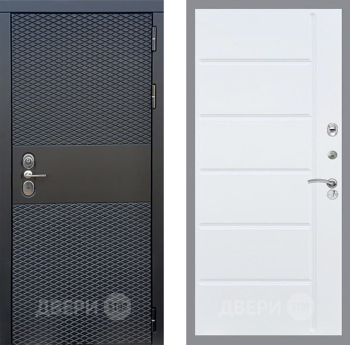 Дверь Стоп БЛЭК CISA ФЛ-102 Белый ясень в Электростали