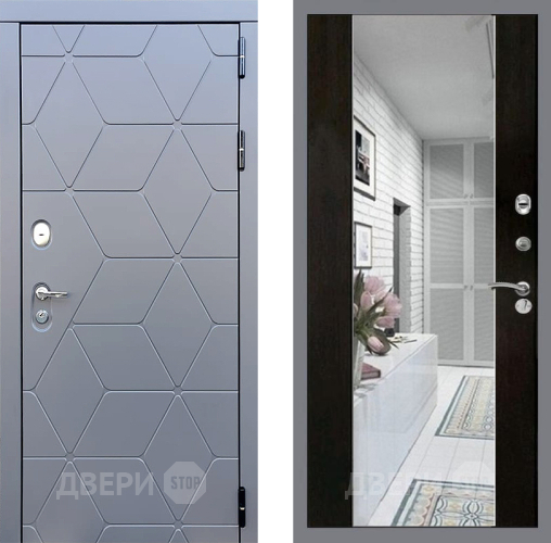 Дверь Стоп КОСМО Зеркало СБ-16 Венге в Электростали