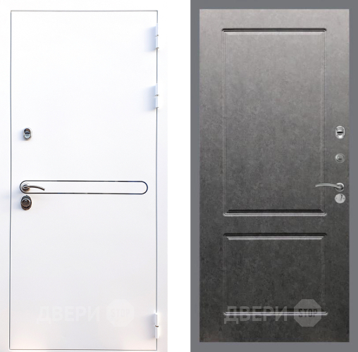 Входная металлическая Дверь Стоп Лайн Вайт ФЛ-117 Штукатурка графит в Электростали