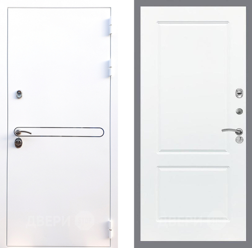 Входная металлическая Дверь Стоп Лайн Вайт ФЛ-117 Силк Сноу в Электростали