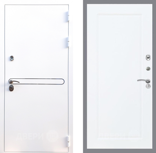 Входная металлическая Дверь Стоп Лайн Вайт ФЛ-119 Силк Сноу в Электростали