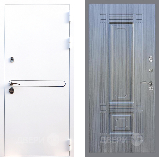 Входная металлическая Дверь Стоп Лайн Вайт ФЛ-2 Сандал грей в Электростали