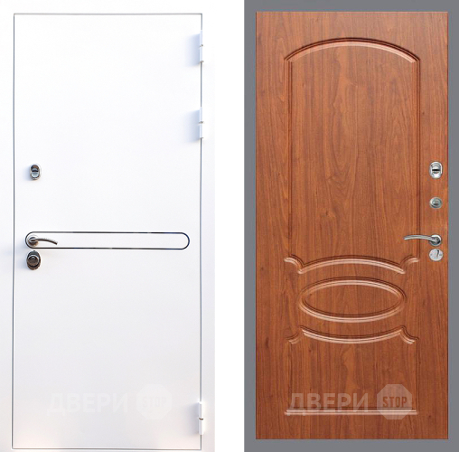 Дверь Стоп Лайн Вайт ФЛ-128 Береза мореная в Электростали