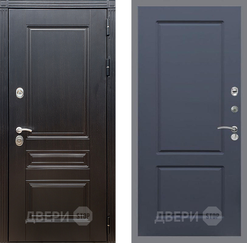 Входная металлическая Дверь Стоп МЕГАПОЛИС ФЛ-117 Силк титан в Электростали