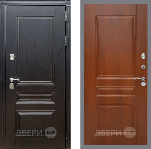 Входная металлическая Дверь Стоп МЕГАПОЛИС ФЛ-243 Итальянский орех в Электростали