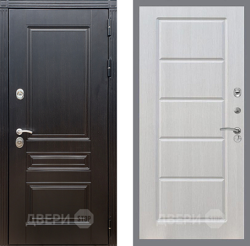 Входная металлическая Дверь Стоп МЕГАПОЛИС ФЛ-39 Лиственница беж в Электростали