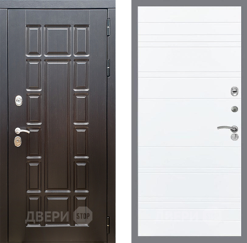 Входная металлическая Дверь Стоп НЬЮ ЙОРК Лайн Силк Сноу в Электростали