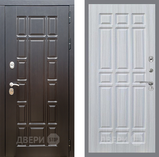 Входная металлическая Дверь Стоп НЬЮ ЙОРК ФЛ-33 Сандал белый в Электростали