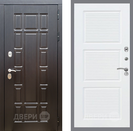 Входная металлическая Дверь Стоп НЬЮ ЙОРК ФЛ-1 Силк Сноу в Электростали