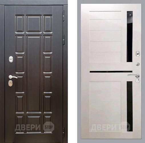 Входная металлическая Дверь Стоп НЬЮ ЙОРК СБ-18 Лиственница беж в Электростали