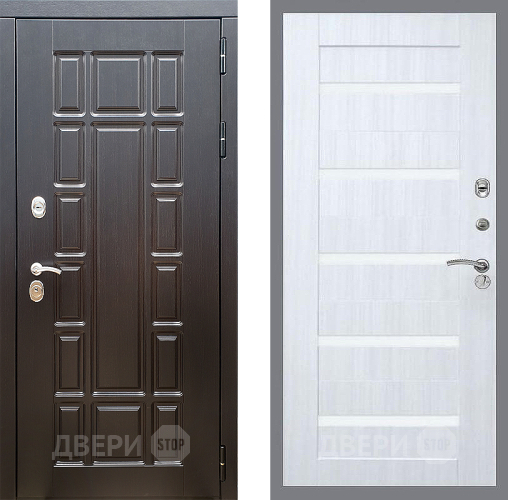 Входная металлическая Дверь Стоп НЬЮ ЙОРК СБ-14 Сандал белый в Электростали