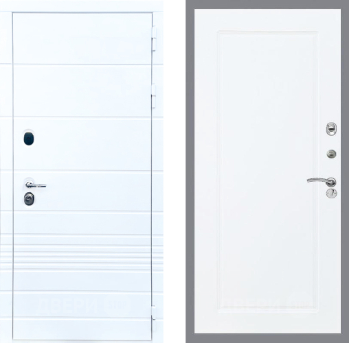 Входная металлическая Дверь Стоп ТРЕНДО ФЛ-119 Силк Сноу в Электростали