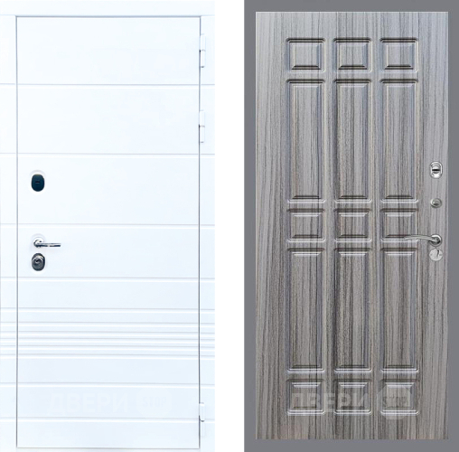 Входная металлическая Дверь Стоп ТРЕНДО ФЛ-33 Сандал грей в Электростали