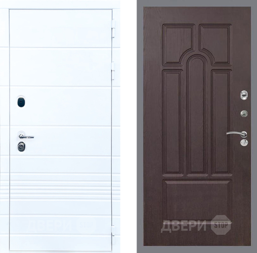 Входная металлическая Дверь Стоп ТРЕНДО ФЛ-58 Венге в Электростали