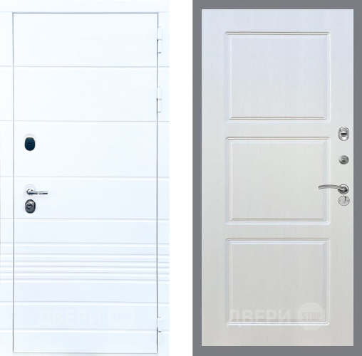 Дверь Стоп ТРЕНДО ФЛ-3 Лиственница беж в Электростали