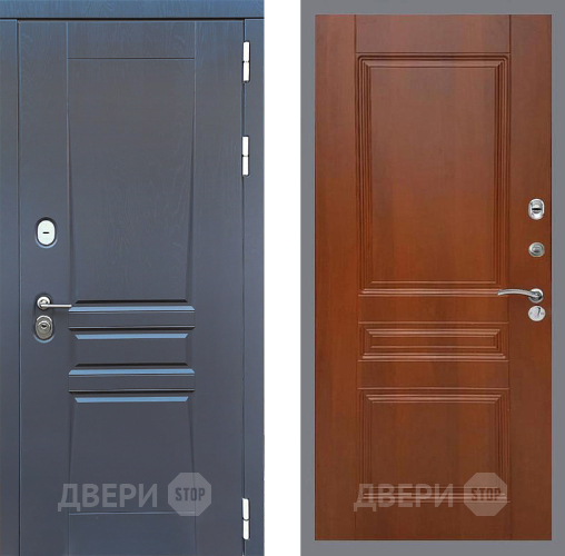 Входная металлическая Дверь Стоп ПЛАТИНУМ ФЛ-243 Итальянский орех в Электростали
