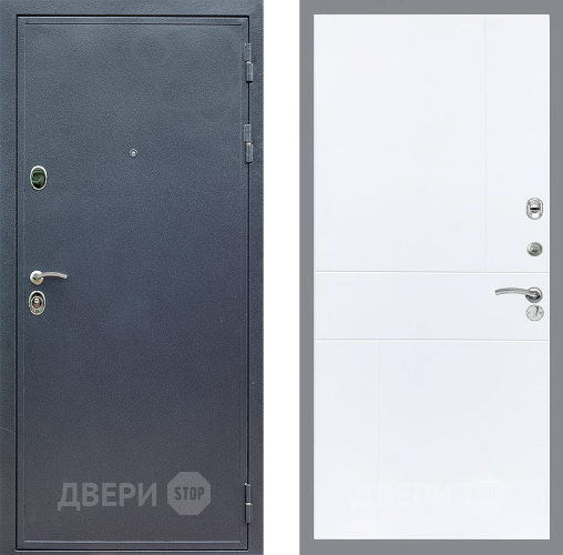 Входная металлическая Дверь Стоп СИЛЬВЕР ФЛ-290 Силк Сноу в Электростали
