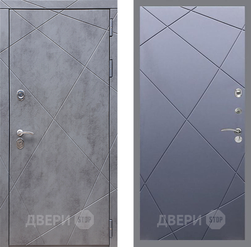 Входная металлическая Дверь Стоп Лучи ФЛ-291 Силк титан в Электростали