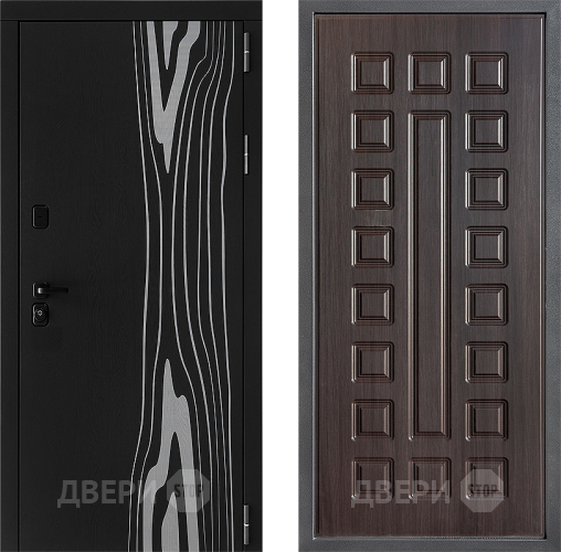 Входная металлическая Дверь Дверной континент ДК-12 ФЛ-183 Венге в Электростали