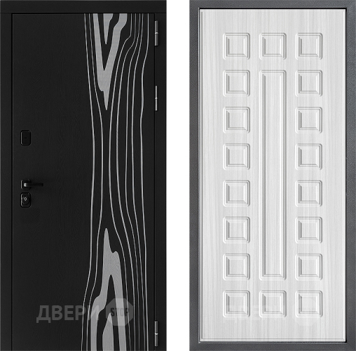 Входная металлическая Дверь Дверной континент ДК-12 ФЛ-183 Сандал белый в Электростали