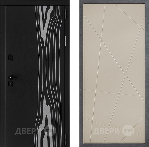 Входная металлическая Дверь Дверной континент ДК-12 ФЛ-655 Капучино в Электростали