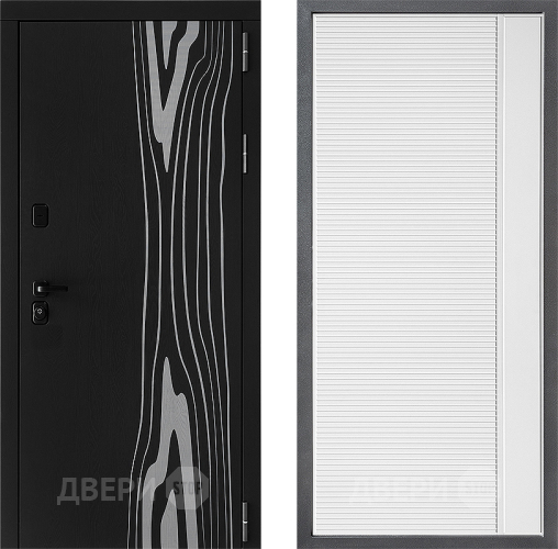 Дверь Дверной континент ДК-12 ФЛ-757 Белое Стекло Софт милк в Электростали