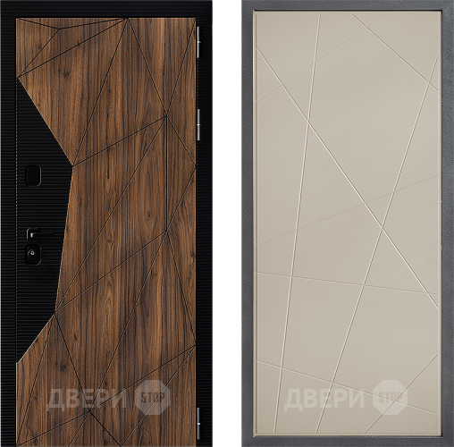 Входная металлическая Дверь Дверной континент ДК-11 ФЛ-655 Капучино в Электростали