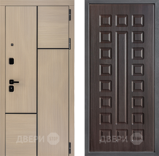 Входная металлическая Дверь Дверной континент ДК-14 ФЛ-183 Венге в Электростали