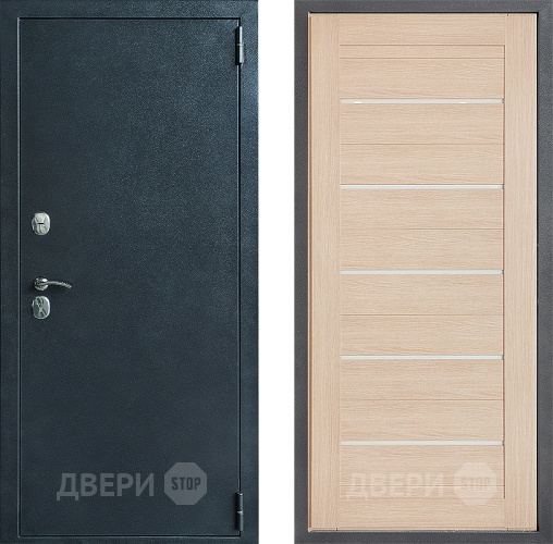 Входная металлическая Дверь Дверной континент ДК-70 Дизайн ФЛ-46 Капучино в Электростали