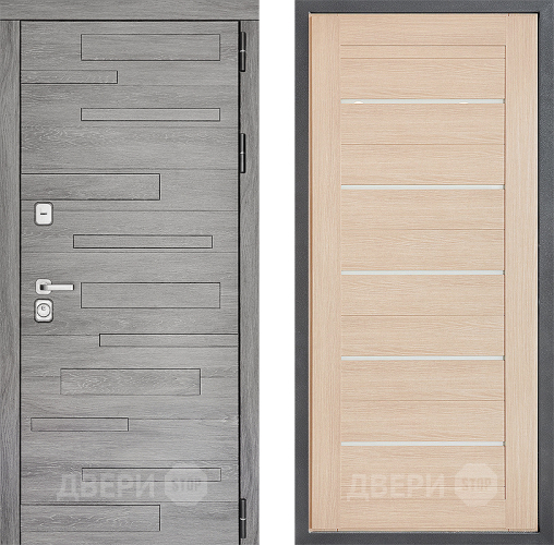 Входная металлическая Дверь Дверной континент ДК-10 ФЛ-46 Капучино в Электростали