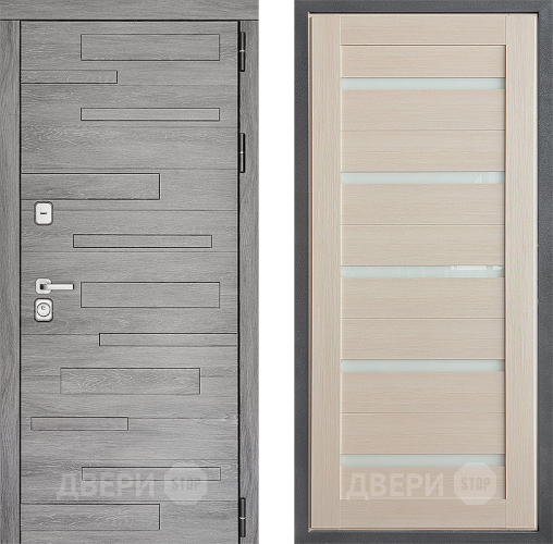 Входная металлическая Дверь Дверной континент ДК-10 ФЛ-47 Капучино в Электростали