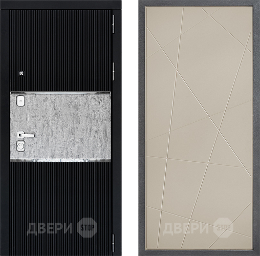 Входная металлическая Дверь Дверной континент ДК-13 ФЛ-655 Капучино в Электростали