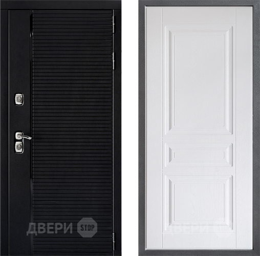 Входная металлическая Дверь Дверной континент ДК-1 ФЛ-243 Альберо Браш серебро в Электростали