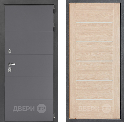 Входная металлическая Дверь Дверной континент ДК-3/649 ФЛ-46 Капучино в Электростали