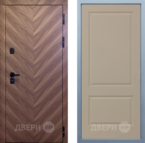 Входная металлическая Дверь Дива МД-98 Д-7 Шампань в Электростали