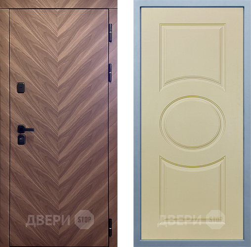 Входная металлическая Дверь Дива МД-98 Д-8 Шампань в Электростали