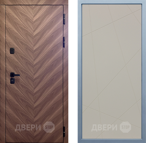 Входная металлическая Дверь Дива МД-98 Д-11 Шампань в Электростали