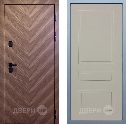 Входная металлическая Дверь Дива МД-98 Н-7 Шампань в Электростали